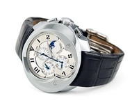 Franc Vila Franc Vila Die hard Extreme Steel Chronograph Fly-Back Quantieme Perpetual Automatique (SS / White / Strap) FVa11