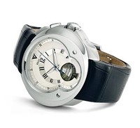 Franc Vila Franc Vila DieHard Extreme Steel Universal Timezone GMT Quantieme Automatique (SS / White / Leather) FVa5