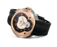 Franc Vila Franc Vila Grand Sport Alliance Quantieme Annual Grand Dateur Automatique (Titanium-RG / Black / Strap) FVa8Qa