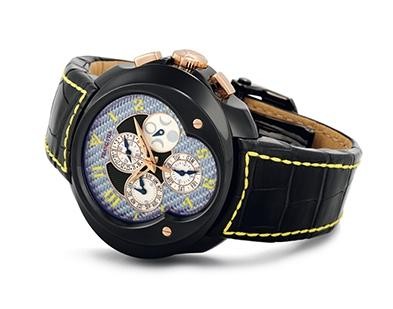 Franc Vila Franc Vila Grand Sport Chronograph Master Quantieme Automatique (SS / Blue / Strap) FVa9