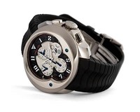 Franc Vila Franc Vila Grand Sport Chronograph Master Quantieme Automatique (WG / Black / Strap) FVa9