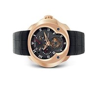 Franc Vila Franc Vila Tourbillon Planetaire GMT (RG / Black / Strap) FVaN02