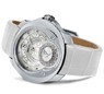 Franc Vila Franc Vila Tribute Jumping Hours Automatique White Ivy Edition HJL4 with Diamonds (SS / Silver / Strap) FVt28