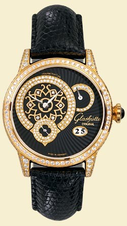 Glashutte Original Arabic Dream (RG-Diamonds / RG Guilloch / Leather) 90-03-64-64-04