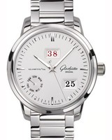 Glashutte Original Calendar Week (SS / Silver / SS Bracelet) 100-05-13-02-14