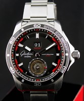 Glashutte Original Impact Tourbillon (SS / Black / SS) 94-01-03-03-14
