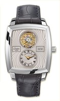 Glashutte Original Karree Tourbillon (Platinum / Grey / Leather) 43-01-13-12-04