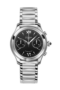 Glashutte Original Lady Serenade Chronograph (SS / Black / SS) 39-34-13-02-34