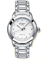 Glashutte Original Lady Sport (Steel / White / Steel) 10-33-41-51-04