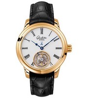Glashutte Original Meissen Tourbillon (RG / Silver / Leather) 94-11-01-01-04