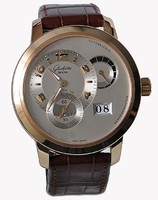 Glashutte Original PanoMatic Reserve XL (RG / Silver / Leather) 90-03-31-11-05