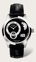Glashutte Original PanoMaticLunar (Platinum/Black/Leather) 90-02-03-03-04