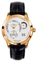 Glashutte Original PanomaticReserve (RG / Silver / Leather) 90-03-01-01-04