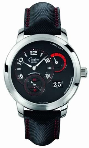 Glashutte Original PanoMaticReserve XL (WG / Black / Leather) 90-03-34-14-03