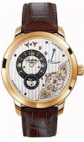 Glashutte Original PanoReserve XL Inverse (RG/Silver/Leather) 66-01-01-01-05