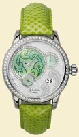Glashutte Original Primavera (WG / MOP-Diamonds / Leather and Satin Strap) 90-03-63-63-04