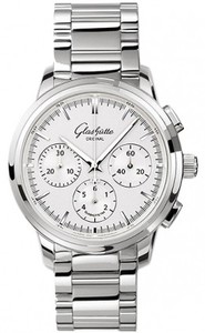 Glashutte Original Senator Chronograph (SS / Silver / SS) 39-31-45-42-14