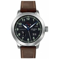 Glashutte Original Senator Perpetual Calendar (SS / Aviator / Leather) 100-07-07-05-04