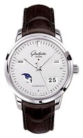 Glashutte Original Senator Perpetual Calendar (SS / Silver / Leather) 100-02-13-02-04