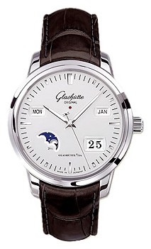 Glashutte Original Senator Perpetual Calendar (SS / Silver / Leather) 100-02-13-02-04