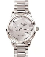 Glashutte Original Senator Power Reserve Display (SS / Silver / SS Steel Bracelet) 100-01-13-02-14