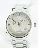 Glashutte Original Senator Power Reserve Display (Steel / Silver / Steel) 100-01-03-02-14