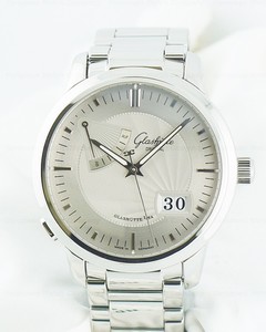 Glashutte Original Senator Power Reserve Display (Steel / Silver / Steel) 100-01-03-02-14
