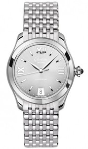 Glashutte Original Serenade ( SS / Silver / Stainless Steel Bracelet) 39-22-02-02-14