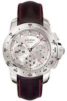 Glashutte Original Sport Evolution Panorama Date (SS / Silver / Fabric Strap ) 39-42-44-04-03