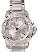 Glashutte Original Sport Evolution Panorama Date (Steel / Silver / Steel) 39-42-44-04-14