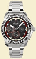 Glashutte Original Sport Impact Chronograph (SS / Black / SS ) 39-31-73-73-14