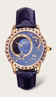 Glashutte Original Summer Night (RG-Diamonds-Sapphires / RG Guilloch / Leather) 90-02-53-53-04