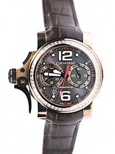 Graham Chronofighter RAC Trigger Baguette (RG/Diamonds) 2TRMR.B07A.C86B