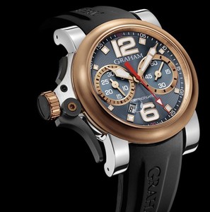 Graham Chronofighter R.A.C Trigger Charcoal Rush 2TRAG.B04A.C71B