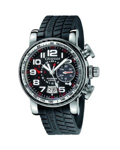 Graham Grand Silverstone Luffield Black (SS-Carbon / Black / Rubber) 2GSIUS.B05A.K07B