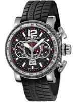 Graham Silverstone Luffield GMT (SS / Black / Rubber Strap) 2BLAH.B03A.K47S