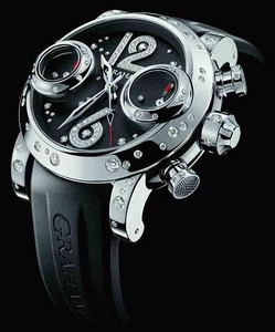 Graham Swordfish Black Lucy (SS- Diamonds / Black-Diamonds/ Rubber) 2SWNS.B27R.K13S