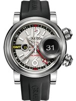 Graham Swordfish Grillo Alarm Silver (SS/ Silver / Rubber) 2SWGS.S08A.K06B