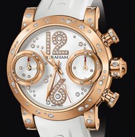 Graham Swordfish Lucy (RG- Diamonds / White-Diamonds/ Rubber) 2SWNR.W09R.K16B