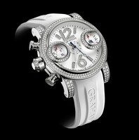 Graham Swordfish Snow White Left (SS-Diamonds / Silver / Rubber) 2SWFS.W02A.K20B