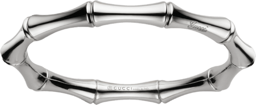 Браслет Gucci Bamboo White Gold Bracelet YBA246463001