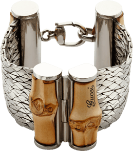 Браслет Gucci Bamboo Silver Bracelet YBA258966001