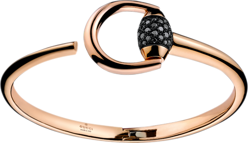 Браслет Gucci Horsebit Pink Gold Bracelet YBA286654001