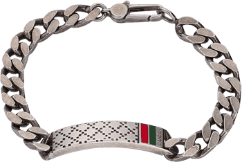 Мужской браслет Gucci Silver Men Bracelet YBA295676001