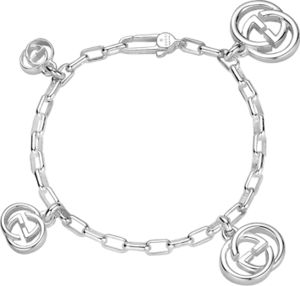 Браслет Gucci Interlocking Silver Bracelet YBA295709001