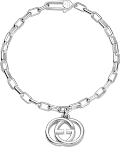Браслет Gucci Interlocking Silver Bracelet YBA295711001