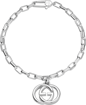 Браслет Gucci Interlocking Silver Bracelet YBA295711001
