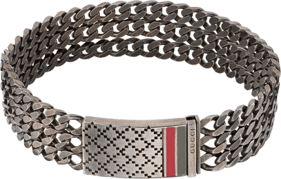 Мужской браслет Gucci Silver Men Bracelet YBA310482001