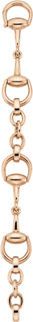 Браслет Gucci Horsebit Pink Gold Bracelet YBA325811002