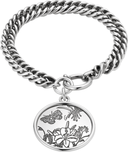 Браслет Gucci Flora Silver Bracelet YBA325905001